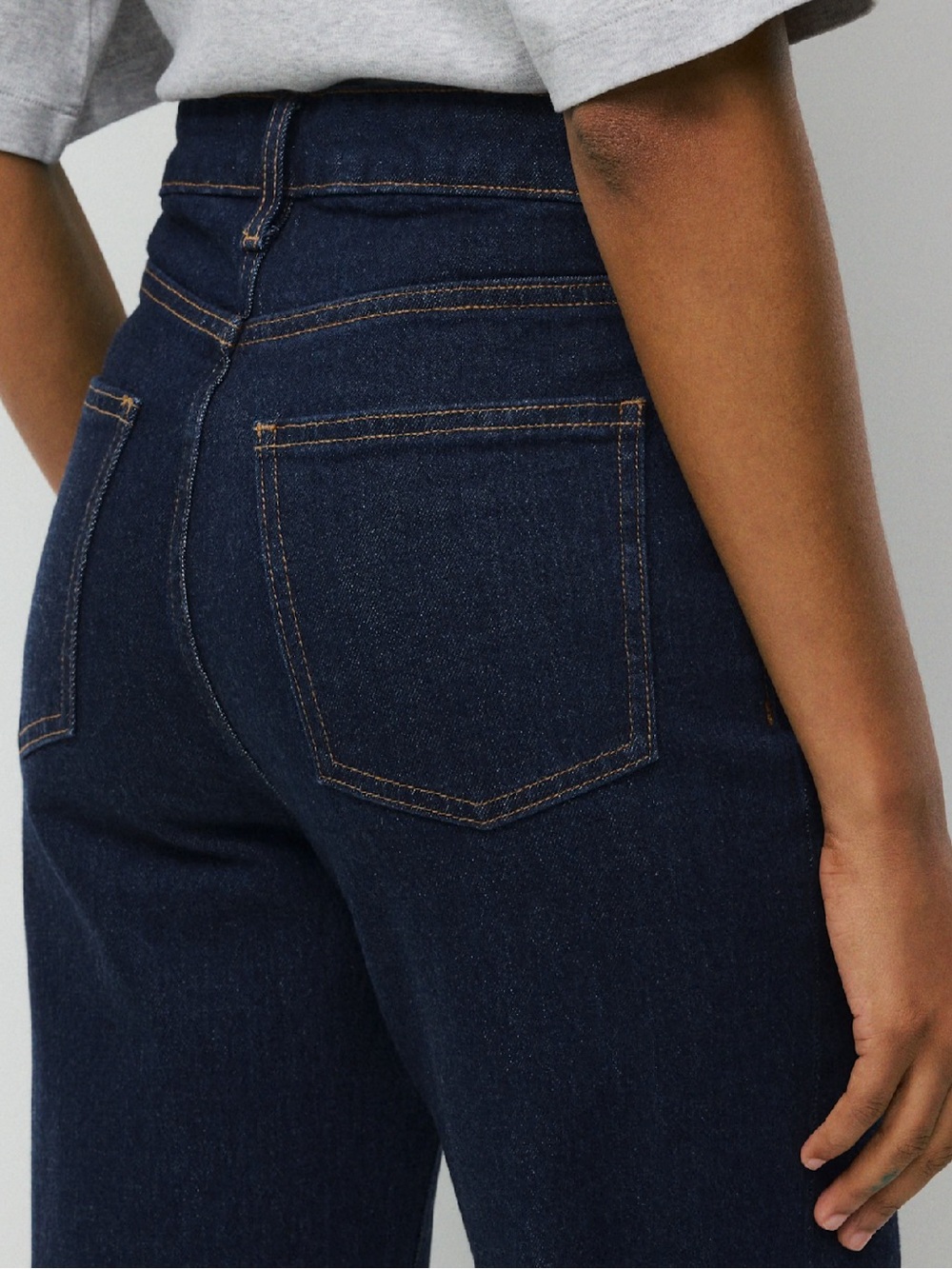 Denim Forum Remy Hi-Rise Wide Jean - Picture 2 of 6